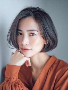 ジータヘアデザイン 立会川店(GHITA hair design) 大人ボブ