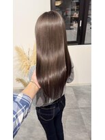 パプスドコワフュール 甲子園口店(Pap's de coiffeur) 色落ちも綺麗なスモーキーブラウン