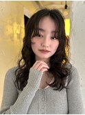 レイヤーパーマ/おしゃれパーマ/ロングパーマ/前髪パーマ/パーマ