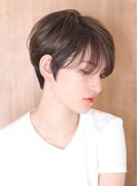 ショート・ボブ/白髪ぼかし/ハイライト/ボブレイヤー/40代/50代