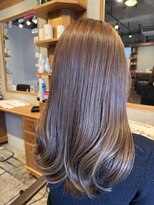 ダブル(W) ちゅるんボブロングスタイル