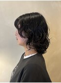 栄/矢場町/ミディアム/パーマ/レイヤー/顔周りレイヤー/ボブ/