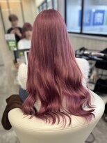 アーサスバイヘッドライト 水戸城南2丁目店(ursus by HEADLIGHT)&nbsp;【LEN】フェミニティーピンク　ブリーチ　ハイトーン