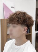 フェード×強めシャドウパーマ