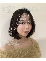 ボヌールウメダ(Bonheur UMEDA) 小顔見えが叶うレイヤーボブ/西梅田北新地