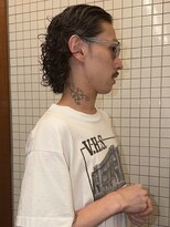 サンアタゴノット(san.atagonot) オールバックパーマ
