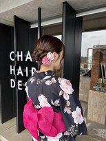 シャティ(CHATI)&nbsp;浴衣ヘアアレンジ