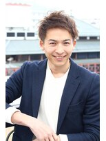 ハピネス 河原町店(Happiness) アップバングビジネスマン無造作ショートスタイル