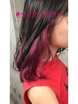 サロンドミルク 原宿(salon de MiLK) サロンドミルク原宿 インナーカラー ピンク