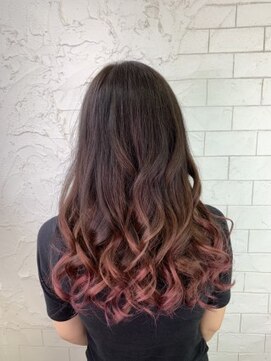 アルカンジュ 川口駅東口(archange by anyhow) 秋冬人気♪グラデーションカラー×ピンクブラウン