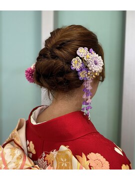 エアー(AIR) 成人式ヘアアレンジ