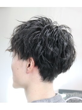 ウィスカーヘアー(whisker hair) ツイストスパイラルマッシュ