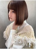 【CREAR 恵比寿/代官山】黒髪エアリーミディ