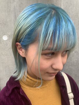 ウィンビ サウーティ(Wimbi Sauti) ブルー×グリーン