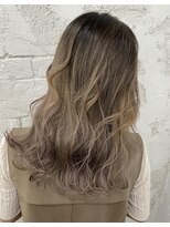 プライズ アイリス 池袋東口店(prize Iris)&nbsp;バレイヤージュ/ミルクティーベージュ/20代30代40代