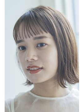 ガーデン タチカワ(garden tachikawa) 20代30代大人かわいいうる艶髪抜け感ヘア切りっぱなしミディアム