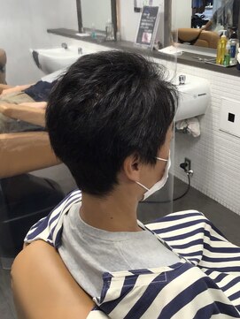 スカイシープレイス 錦糸町 オールバックかきあげヘア<理容室>[錦糸町]