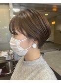 大人ショートボブ