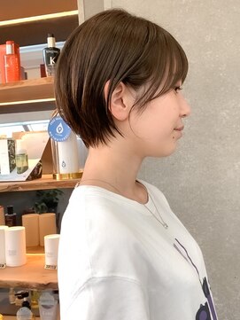 ロンド 表参道店(Lond) 【Lond表参道 伊杏】耳かけ美人ショート 骨格矯正カット