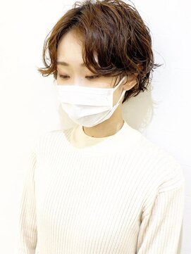 モリオ フロム ロンドン 成増店 【morio成増/玉井】マッシュショート　パーマ