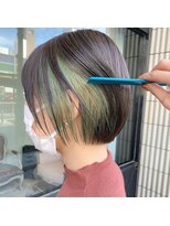 バロック(BAROQUE)&nbsp;ミニボブ×インナーカラー/ボブショート■立川20代30代