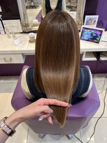 ハピネス 河原町店(Happiness)&nbsp;髪質改善 レイヤーカット ベージュ グレージュ 20代 30代 40代