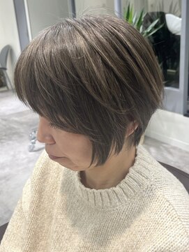 GBG 自由が丘 *After→Before*右スワイプ【白髪ぼかしベージュ】[30代40代50代