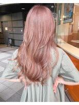 クエントバイアルティナ 大宮店(cuento by artina)&nbsp;ピンクベージュ×ニュアンスカラー×大人ガーリー