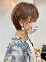 サンドシーン(sand scene)&nbsp;＠thisiskaito表参道原宿/ショートヘア/ショートボブ/グレージュ