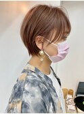@thisiskaito表参道原宿/ショートヘア/ショートボブ/グレージュ