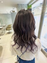 アース 高円寺店(HAIR & MAKE EARTH)&nbsp;毛先だけにほんのりパープルを…♪ 《earth_aoyagi0415》