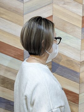 ヘアートゥリース(hair trees) 白髪ぼかし☆グレイヘア