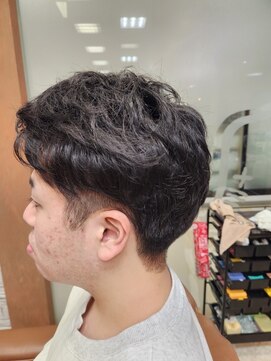 アポロカットステージ 相模大野店 アップバング/ツーブロックマッシュ<理容室>[メンズ/相模大野]