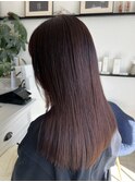 "美髪"ダークブラウンカラー×髪質再生トリートメント