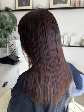 アズ(Az) "美髪"ダークブラウンカラー×髪質再生トリートメント