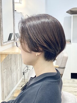キャンバス 川崎(canvas.) ハンサムショートナチュラルブラウン【窪田】川崎/美髪/髪質改善