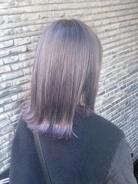 ソワン ドゥ ブレス 立花店(soin de brace) ヤクジョ×グレージュカラー×美髪×デザインカラー【高嶋仰】