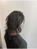 【カットで髪質改善】ニューヨークドライカット★くせ毛ウルフ