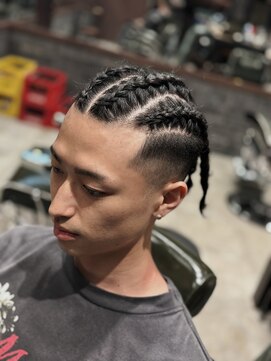 スリーセント 栄(3/cent) コーンロウ