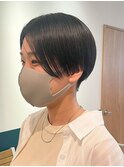 すっきり刈り上げショート　stylist中村