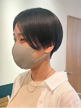 ヘアーブレイス(hair brace) すっきり刈り上げショート　stylist中村