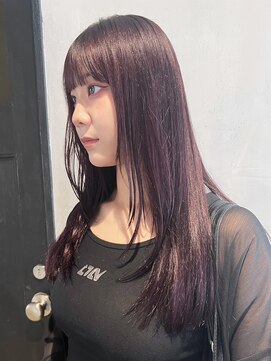 アイティーバイアルバム 北千住店(IT by ALBUM) ピンクヘアー秋色透明感カラーピンクグレープフルーツ_ba484501