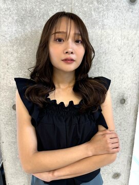 スウィープ(sweep) アッシュブラウン