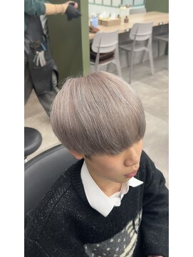 エイト 川崎店(EIGHT) ホワイトグレージュ[髪質改善/ブリーチ/メンズ/川崎］