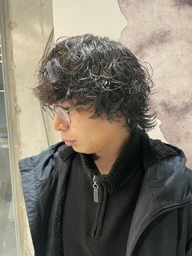 バロンフェム(baLon.fem) 【お客様スタイル】無造作ラフパーマ
