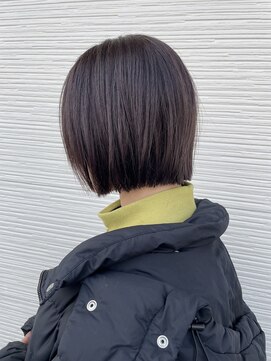 グラム 岡崎北店(gram) ラベンダーの切りっぱなしbob s