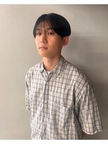 キャラハーフ 池袋東口店(KYARA HALF)&nbsp;メンズ/シースルーバング/韓国ヘア