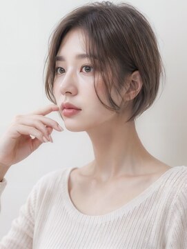 ルミヘアー 県庁藤江店(Lumi hair) ショートボブ/グレーベージュ/20代30代40代