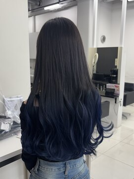 アライブ ハラジュク(ALIVE harajuku) ブリーチインナーバレイヤージュグラデーションカラー夕貴