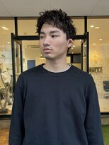 ヘアガーデン オフ(hair garden off)&nbsp;スパイキーショートパーマ/メンズショートパーマ/ピンパーマ